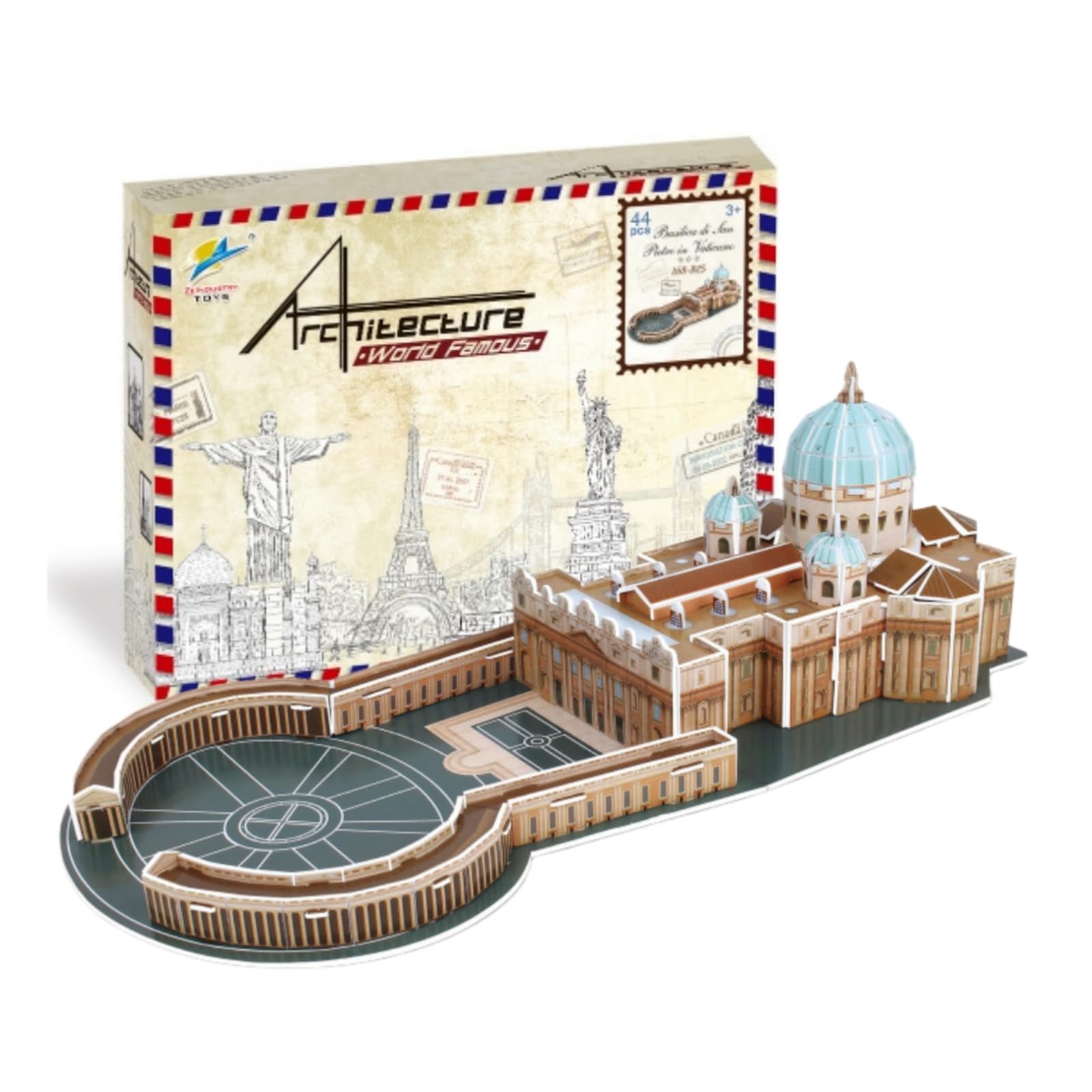 Amazon.com: Architecture World Famous of 3D Puzzle.Build Your Own